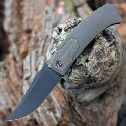 WE Shuddan Flipper- Bronze Ti (3.48" Blk SW CPM20CV) WE210153