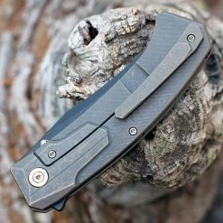 WE Shuddan Flipper- Bronze Ti (3.48" Blk SW CPM20CV) WE210153 -Knives Sales WE210153.2 01134.1658258692