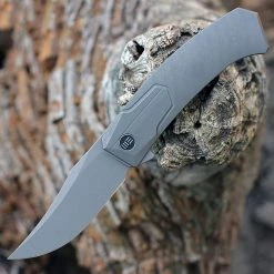 WE Shuddan Flipper- Gray Ti (3.48" SW CPM20CV) WE210154