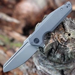 WE StarHawk Flipper - Gray Ti. (2.81 CPM-20CV Silver BB) WE21017-1