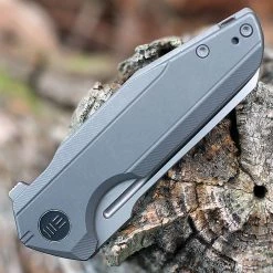 WE StarHawk Flipper - Gray Ti. (2.81 CPM-20CV Silver BB) WE21017-1 -Knives Sales WE210171.2 02877.1660588123