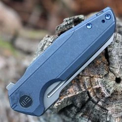 WE StarHawk Flipper - Blue Ti. (2.81 CPM-20CV Silver BB) WE21017-4 -Knives Sales WE210174.1 74716.1660586992