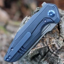 WE StarHawk Flipper - Blue Ti. (2.81 CPM-20CV Silver BB) WE21017-4 -Knives Sales WE210174.2 78994.1660586992