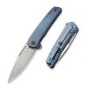 WE Knife Speedster Flipper - Blue Ti (3.5” CPM 20CV Silver BB) WE21021B-3 1 WE Knife Speedster Flipper - Blue Ti (3.5” CPM 20CV Silver BB) WE21021B-3 -Knives Sales WE21021B3 61157.1653334082