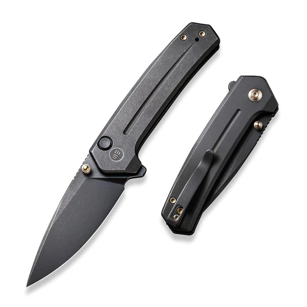 WE Knife Culex Button Lock - Blk Ti (3" Blk SW) WE21026B-2 3 WE Knife Culex Button Lock - Blk Ti (3" Blk SW) WE21026B-2