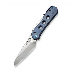 We Vision R Manual - Blue Ti. (3.54" CPM-20CV Silver BB) WE21031-3