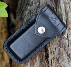 Buck Auto 112BRSA, 3" Satin 420HC SS Plain Blade, Macassar Ebony Dymondwood Handle -Knives Sales bu112brsa sheath 94681.1566586149