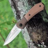 Buck Paradigm Assisted Open Knife 590BRS-B, 3" S35VN Satin Plain Blade, Brown Textured G-10 Handles -Knives Sales bu590brs.1 94231.1625684773