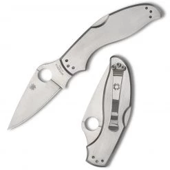 Spyderco UpTern - Stainless Steel (2.82" 8Cr13MoV SS) C261P