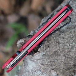 Giant Mouse Ace Clyde-Red-Alu, 3.0" N690 Steel Satin Plain Blade, Red Aluminum Handle 11 Giant Mouse Ace Clyde-Red-Alu, 3.0" N690 Steel Satin Plain Blade, Red Aluminum Handle -Knives Sales clyde red alu 99798.1622147891