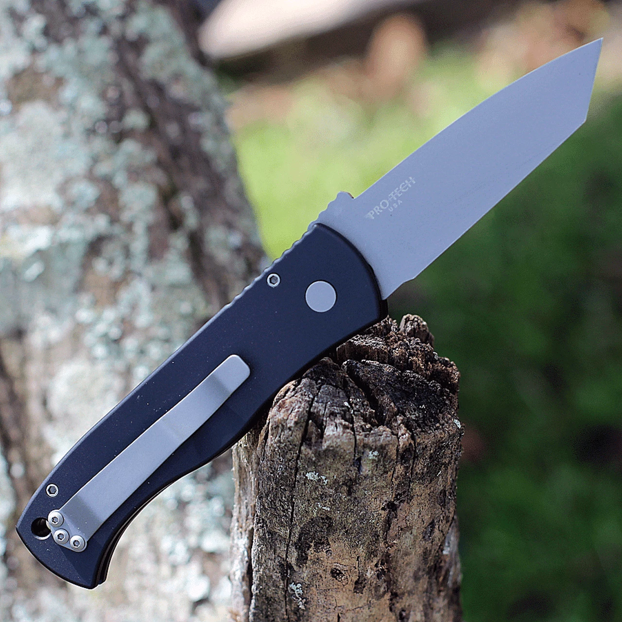 Pro-Tech Emerson CQC-7 Automatic Blk Alum (3.25" Blasted Tanto) E7T01 4 Pro-Tech Emerson CQC-7 Automatic Blk Alum (3.25" Blasted Tanto) E7T01 - Image 2