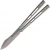 EOS Trident Balisong Titanium with Green (4.5" CPM S30V SW) -Knives Sales eos103 69973.1632143057