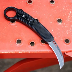 CobraTec Knives CTBK Karambit, 2.75" D2 Steel Blackwash Blade, Aluminum Handle 11 CobraTec Knives CTBK Karambit, 2.75" D2 Steel Blackwash Blade, Aluminum Handle -Knives Sales image 17548.1572288463