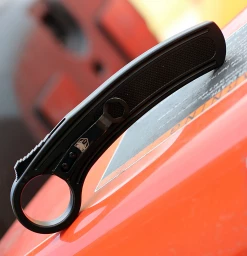 CobraTec Knives CTBK Karambit, 2.75" D2 Steel Blackwash Blade, Aluminum Handle 10 CobraTec Knives CTBK Karambit, 2.75" D2 Steel Blackwash Blade, Aluminum Handle -Knives Sales image 19032.1572288462