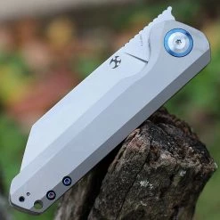 Kansept Bulldozer - Gray Ti (3.8" CPM-20CV Satin) K1028A1 -Knives Sales k1028a1.2 35037.1638896382