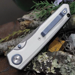 Maxace Knives Samurai MSM02, 3.74" K110 Satin Drop Point Plain Blade, White G-10 Handle 9 Maxace Knives Samurai MSM02, 3.74" K110 Satin Drop Point Plain Blade, White G-10 Handle -Knives Sales msm02.1 61411.1619469411