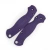 Flytanium Lotus Purple G-10 Scales - for Spyderco Paramilitary 2 Knife