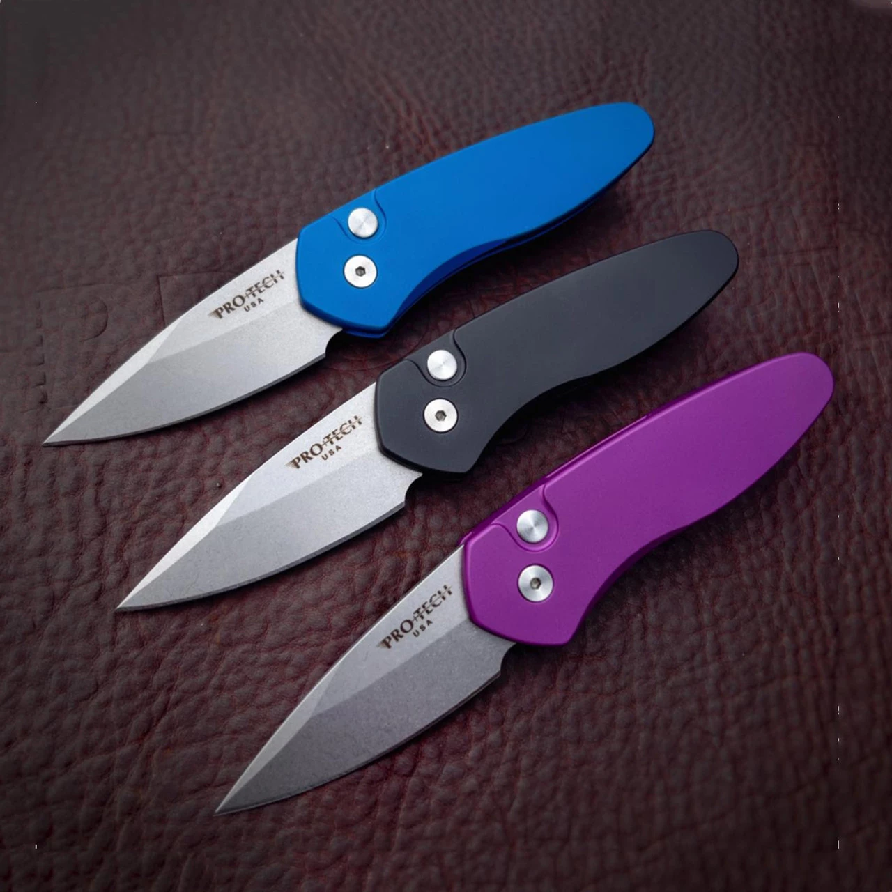 Pro-Tech Sprint Automatic - Purple Alum (2" S35VN SW) 2905-Purple 4 Pro-Tech Sprint Automatic - Purple Alum (2" S35VN SW) 2905-Purple - Image 2