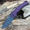 Kansept Hellx - Purple G10 / Blk Stainless (3.6" D2 Black SW) T1008A6 -Knives Sales t1008a6.1 85188.1644962611