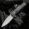 WE Knife Subjugator - Marble CF / Gray Ti (3.5" CPM 20CV Satin) WE21014D-1 -Knives Sales we21014d1 18123.1643058857