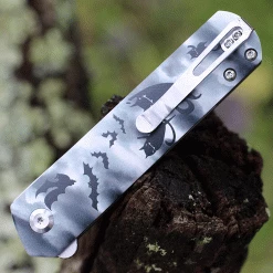 Kansept Foosa Liner Lock - Blk G10 / Phantom Cat (3" 154CM SW) X2020T4 -Knives Sales x2020t4.2 61212.1636667540