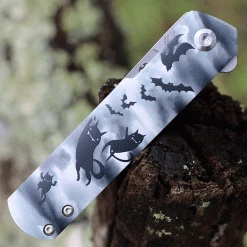 Kansept Foosa Liner Lock - Blk G10 / Phantom Cat (3" 154CM SW) X2020T4 -Knives Sales x2020t4.3 98373.1636667540